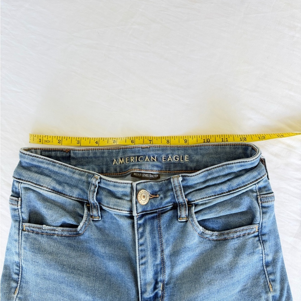 American Eagle Outfitters Medium Blue Skinny Jeans - Picture 6 of 12